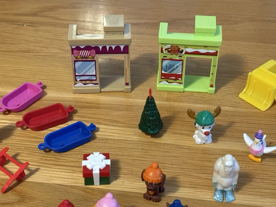 Lote de bonecos de neve PAW PATROL Arctic Winter Snow Rescue Playset Natal feriado - Imagem 4 de 4
