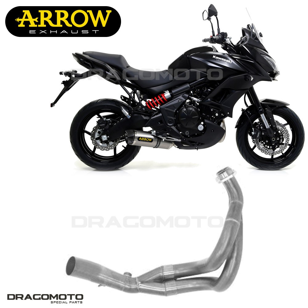 Plus de puissance pour KAWASAKI VERSYS 650 avec le collecteur ARROW RC