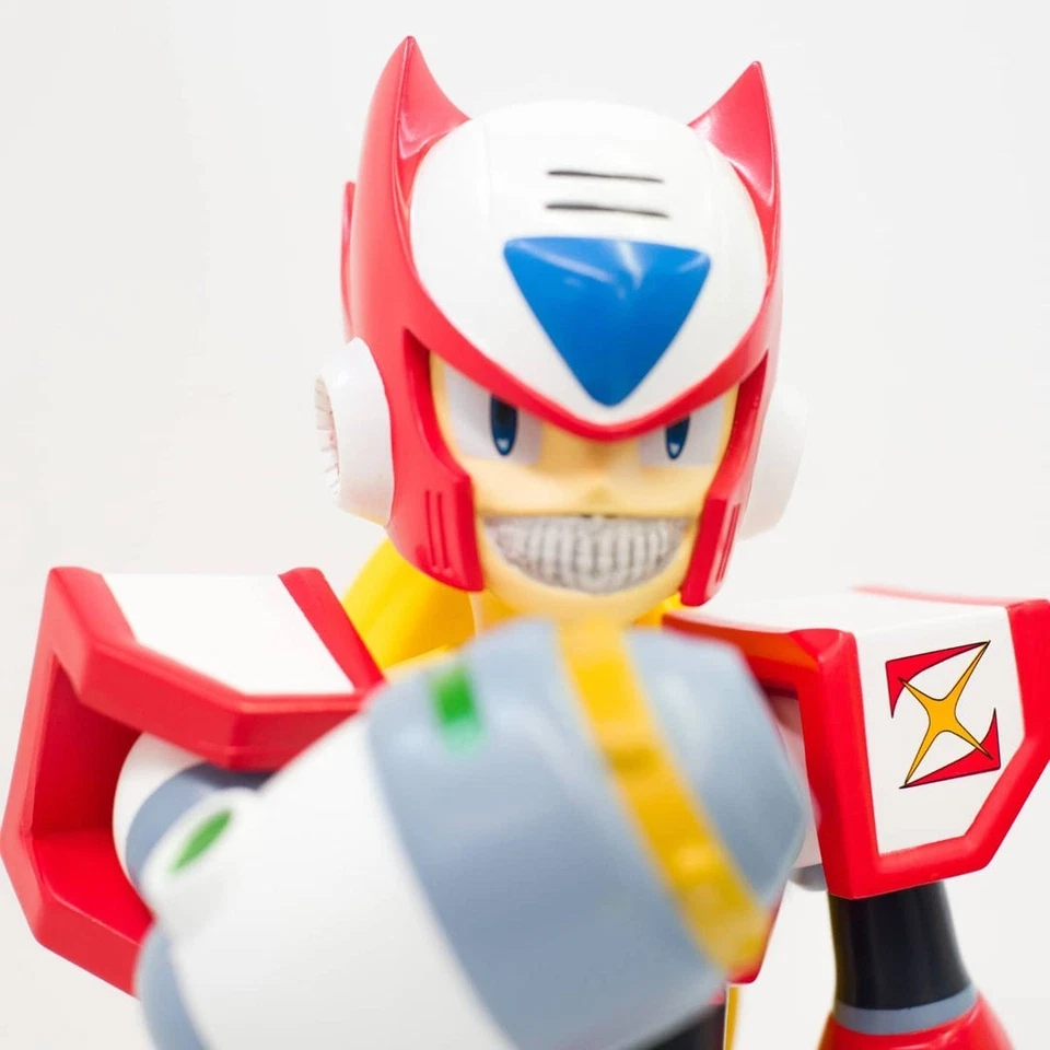 Nueva figura de vinilo MINDstyle Ron English Mega Man X ZERO Grin 14" Popaganda Foto 3 de 4