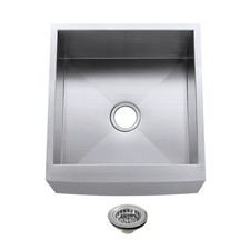 Kingston Brass KUF212110 Denver 21" Farmhouse Single Basin - Stainless Steel /