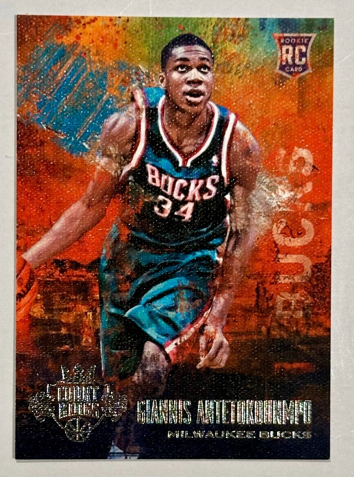 2013-14 Court Kings #125 Giannis Antetokounmpo RC