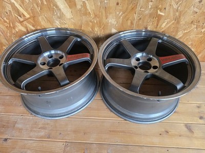 JDM Out of print RAYS TE37SL 199.5J +22 5h 114.3 RX-7 NSX Skyline Rays No Tires