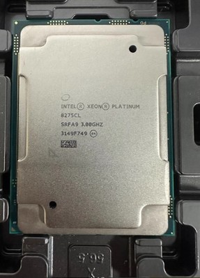 Intel Xeon Platinum 8275CL LGA3647 CPU Processor SRFA9 24Core 48 Thread 3.00GHz