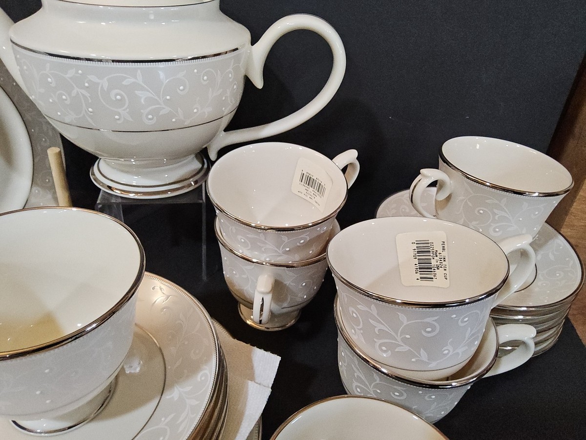 Lenox Pearl Innocence YOUR CHOICE Teapot Salad Plate(s) Cup