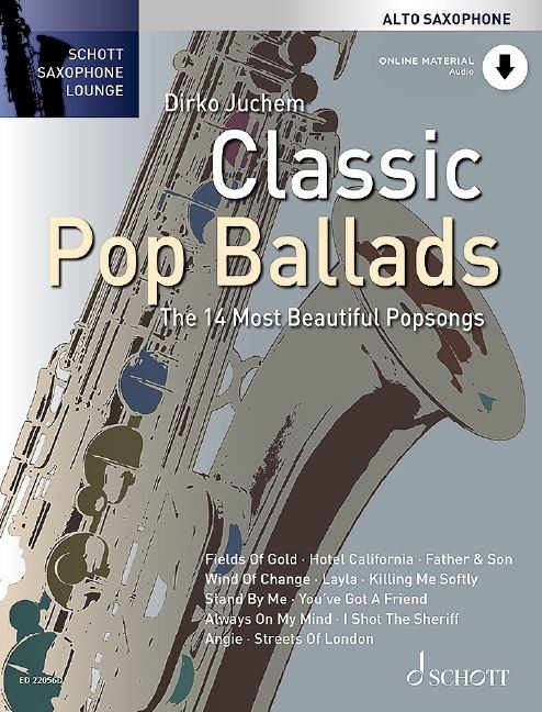 Classic Pop Ballads alto saxophone (easy - intermediate) with appended piano par - Image 2