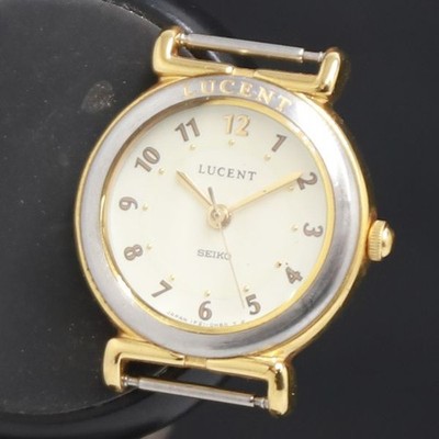 SEIKO Lucent 1F21-0F10 Ivory Dial Ladies Quartz Wristwatch