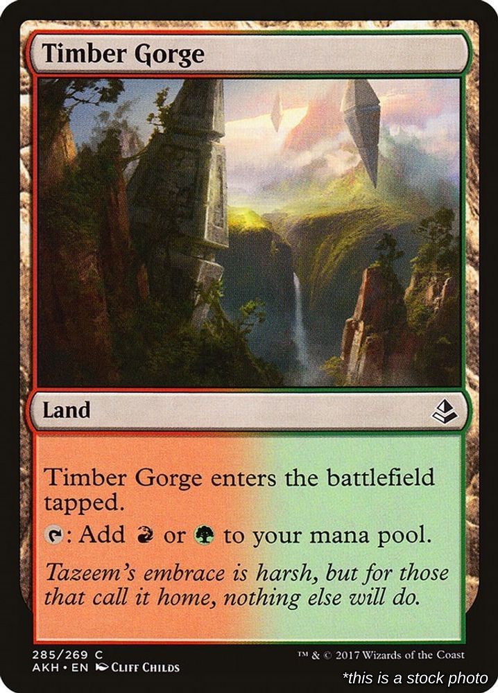 Timber Gorge Common 285 AKH Amonkhet Near Mint NM Magic