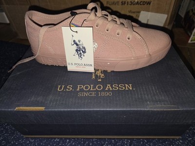 U.S. Polo Assn. Pink Sneakers   Size 36   New with Box  