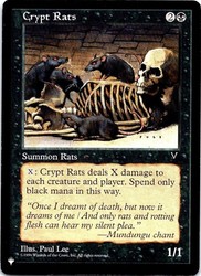 Crypt Rats - The List