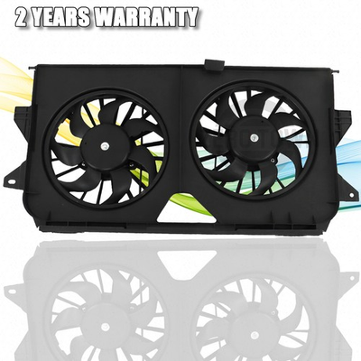 #ad #ad Radiator Cooling Dual Fan For Chrysler Town amp; Country Dodge Caravan 2005 2007 $72.00