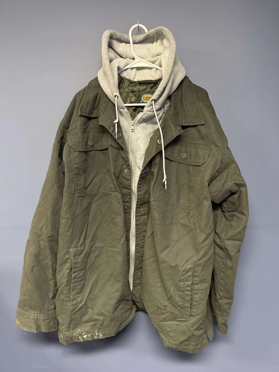 Cabela's Men's Silent Suede DRY-PLUS Open Country Waterproof Hunting Jacket
