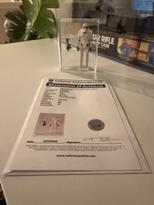 1977  STAR WARS VINTAGE LOOSE IMPERIAL STORMTROOPER CAS 80  GRADED W COA