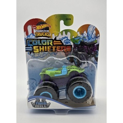 Hot Wheels Monster Trucks Color Shifters Twin Mill New Pkg Damage