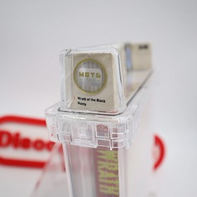 NES NINTENDO WRATH OF THE BLACK MANTA - WATA GRADO 9.2 A! NUOVO E sigillato in fabbrica!