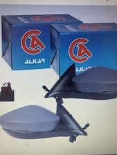 2X ALKAR AUßEN SPIEGEL ELEKTRISCH LINKS+RECHTS SKODA OCTAVIA IV 6160732 6159732