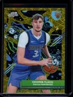 2025-26 Topps Cosmic Chrome #12 Cooper Flagg Gold Interstellar /50 Rookie Mavs