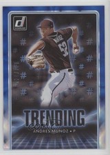 2021 Panini Donruss Trending Blue 171/249 Andres Munoz #TR11 0q1p