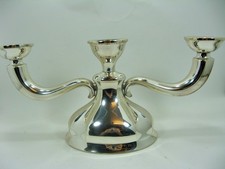 WMF - Leuchter - 3 Armig - hoch ca.14,5 cm - &Oslash; ca. 32 x 11 cm