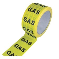 Gas Pipe Identification Self-Adhesive Tape for Pipework Labelling