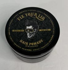 Fix Your Lid Medium Hold Hair Pomade for Men High Shine Hair Gel 3.75oz NEW