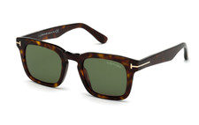 Tom Ford Dax FT0751 52N Dark Havana/Green 50mm Men's Sunglasses