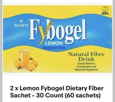 Image of Fybogel lemon x2 long expiry date.