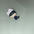 Anime & Manga Plastic Figurine Mini Figure White Spiky Hair Black Blindfold — photo 1