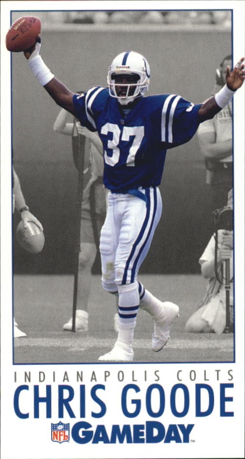 1992 GameDay #340 Chris Goode - FB