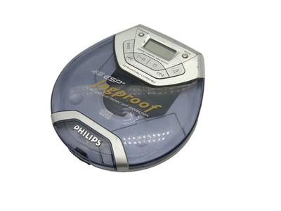 VTG Philips Jogproof Portable CD Player 45 ESP Blue AX5111/17 No Headphones Read