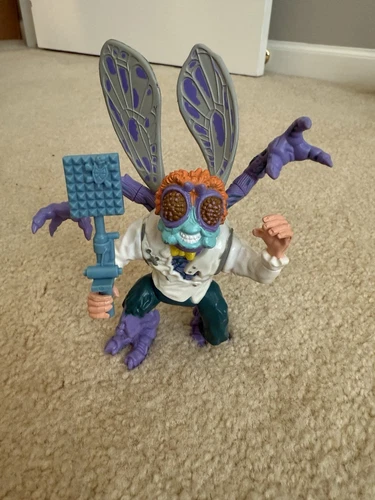 BAXTER STOCKMAN 1989 TMNT Vintage Action Figure W/ Wings