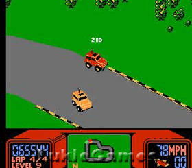 R.C. Pro-Am - Divertido juego NES Nintendo Rc Pro Am