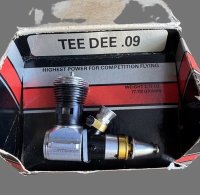 Cox Tee Dee .09 Model Airplane Engine New In Box