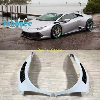 Carbon Fiber FRP Front Fender Bumper Side For Lamborghini Huracan LP580 LP610