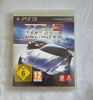 Atari PS3: Test Drive Unlimited 2 TDU2 PAL USK 6 mit Handbuch