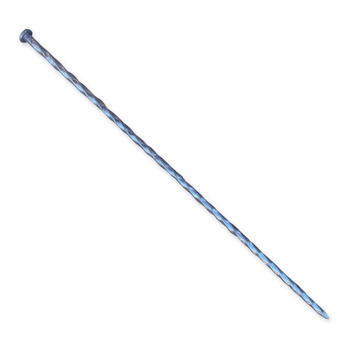 BULK 18 in. Galv. Spiral Landscape Edging Spikes - 1 Gauge Steel - Sandbaggy - Picture 1 of 13