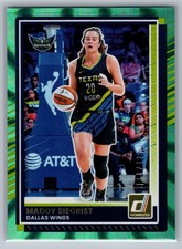 2025 Donruss WNBA Maddy Siegrist Teal Foil 114/125 #20 Wings
