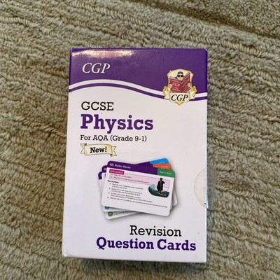9-1 GCSE Physics AQA Revision Question Cards: perfect for catch-... by CGP Books