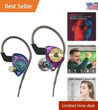 Dynamic 10mm Wired Earbuds with Ergonomic Design - Ideal for Music  Gaming