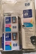 HP Inkjet Tri-Color Ink Cartridges 49 (51649A...