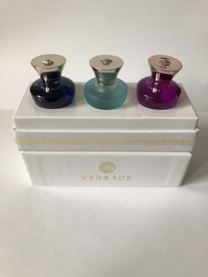 Versace Gift Set Dylan Blue & Dylan Turquoise & Dylan Purple 5ml 