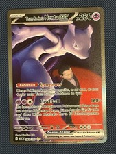 Pokemon Team Rockets Mewtu EX Deutsch 281/217 Erhabene Helden SIR Near Mint