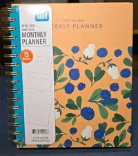 Pen+Gear April 2025-June 2026 Monthly Planner 7.25in×8.25in