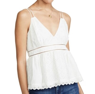 Joie Chani Eyelet Cami Blouse