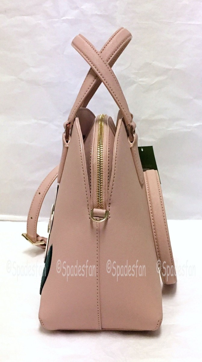 Kate Spade PXRU8712 Swamped Magnolia Lottie Satchel Bag 2-Way 