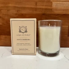 NEW Aquiesse SANTA BARBARA Scented Luxury Hand-Poured Candle - 6.5 oz