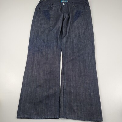 Vintage Y2K Shmack Baggy Wide Leg Jeans Mens 38x33 JNCO Southpole Skater Grunge