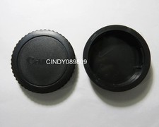 2PCS Body Cover + Tappo Posteriore Obiettivo per Canon 70D 5D3 6D 750D 760D 100D 700D EF