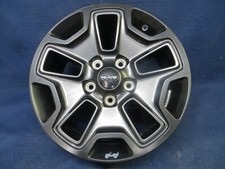 Jeep Wrangler 2013 2017 17 10 Slot Matte Black Alloy Wheel - 1 - 9118b - Oem