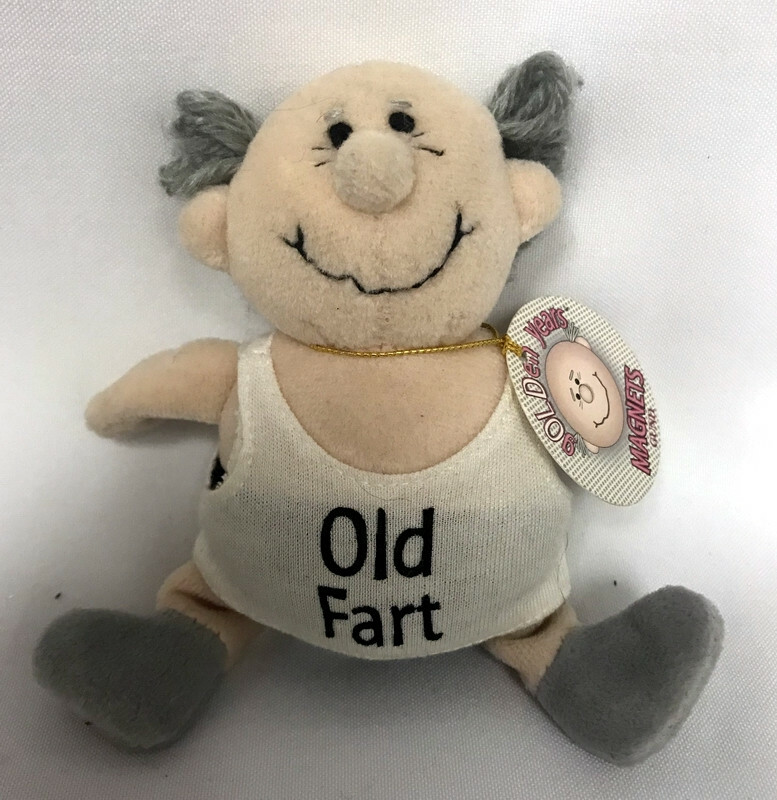Golden Years "Old Fart" magnet by Gund, 3 1/2 inch
