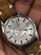 Universal Genève Polerouter Date Ref. 869115/05 Micro-rotor Steel Watch Cal.1-69